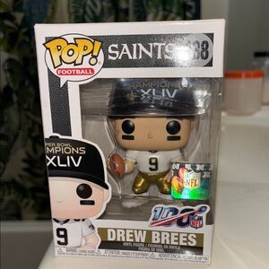 Funko Pop! Saints Figure with Black and Gold